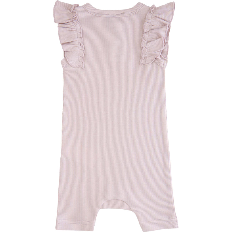 Pink Rose Ruffle Modal Shortie