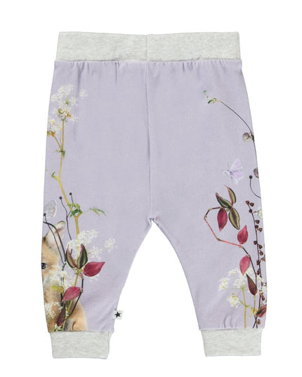 molo-Purple Susanne Sweatpants-4w22i204-7803