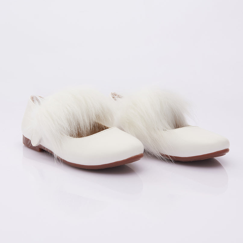  kids-atelier-perla-kid-girl-snow-white-matte-fur-strap-flats-v92b-snow-white