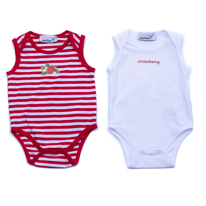 kids-atelier-sweet-cactus-baby-girl-2-pc-red-strawberry-onesie-set-51009