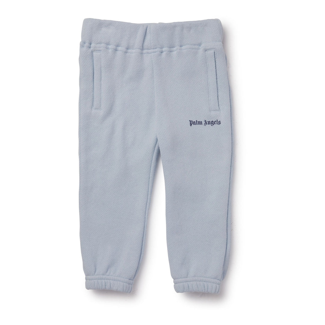LOGO SWEATPANTS in white - Palm Angels® Official