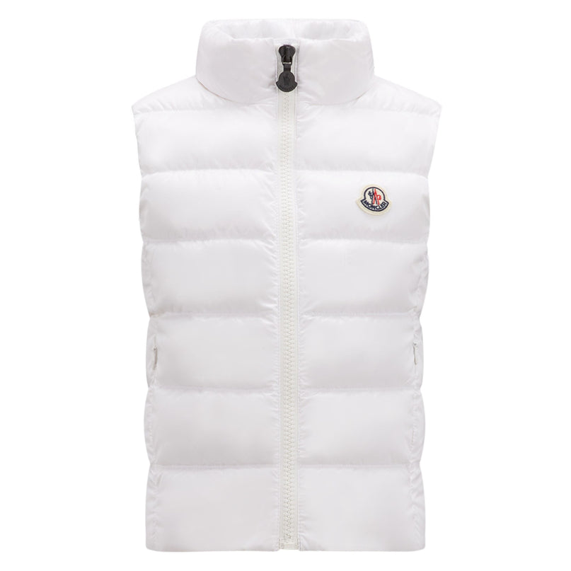 moncler-White Ghany Vest-i2-954-1a528-10-68950-032