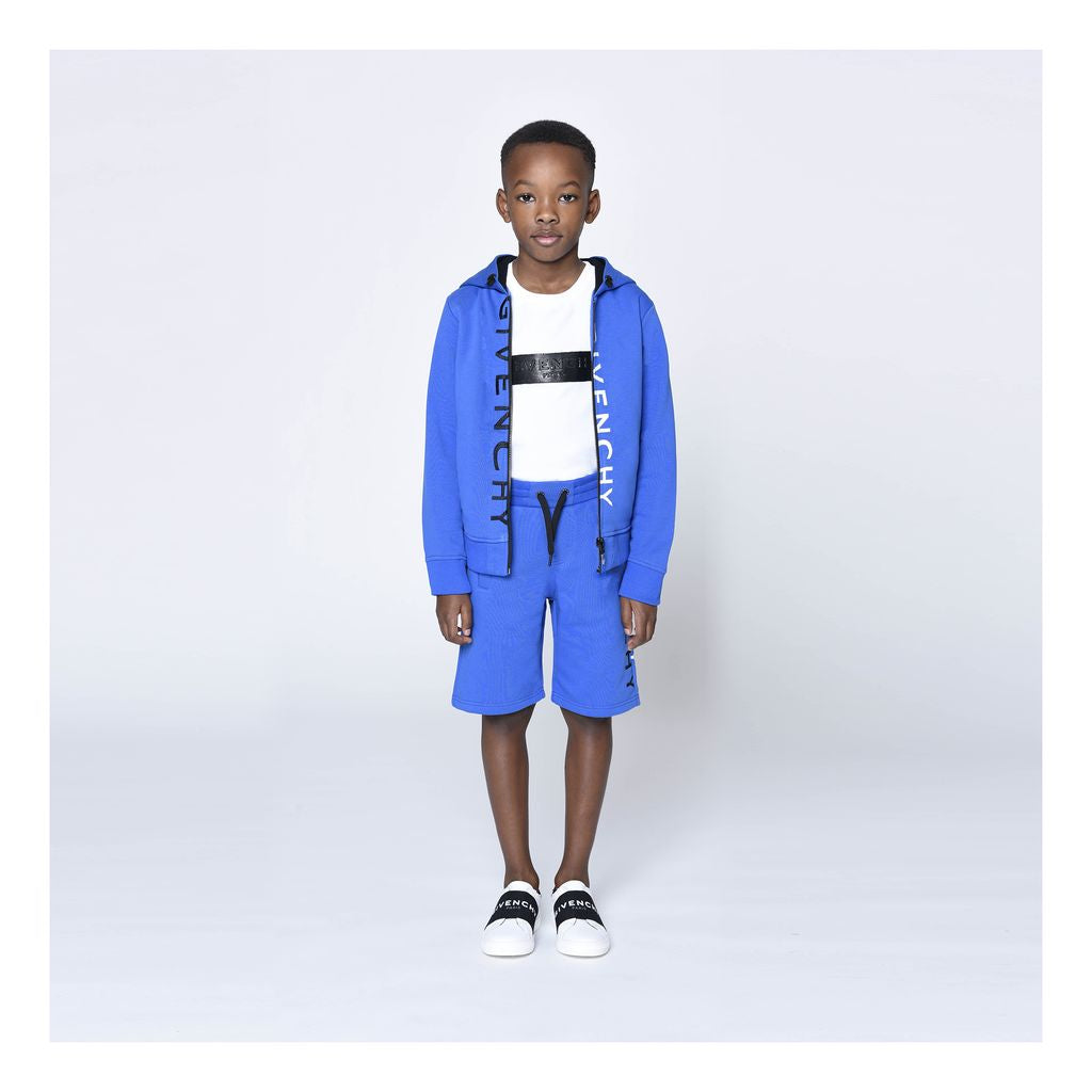 Blue Logo Sweatshirt kids atelier