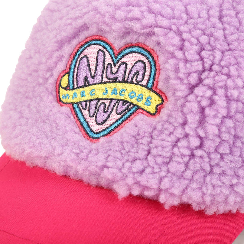 kids-atelier-marc-jacobs-kid-girl-pink-fuzzy-logo-cap-w11069-919