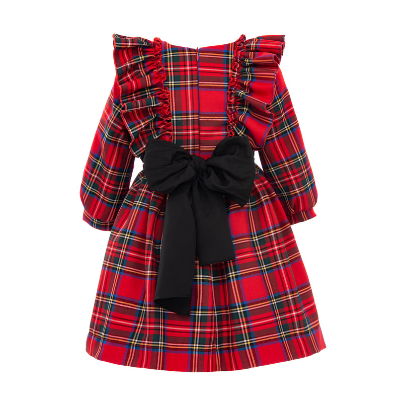 kids-atelier-tulleen-kid-baby-girl-red-pepperlane-plaid-dress-t92212