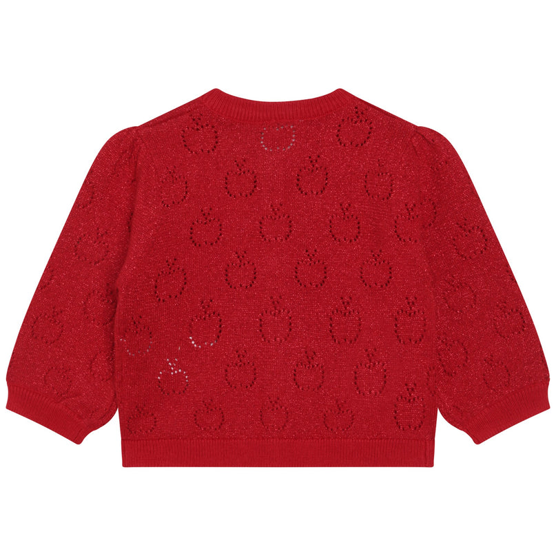 kids-atelier-carrement-beau-baby-girl-red-apple-embroidered-cardigan-y05272-961