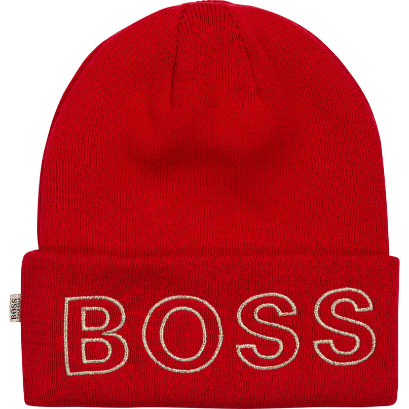 Red Logo Beanie