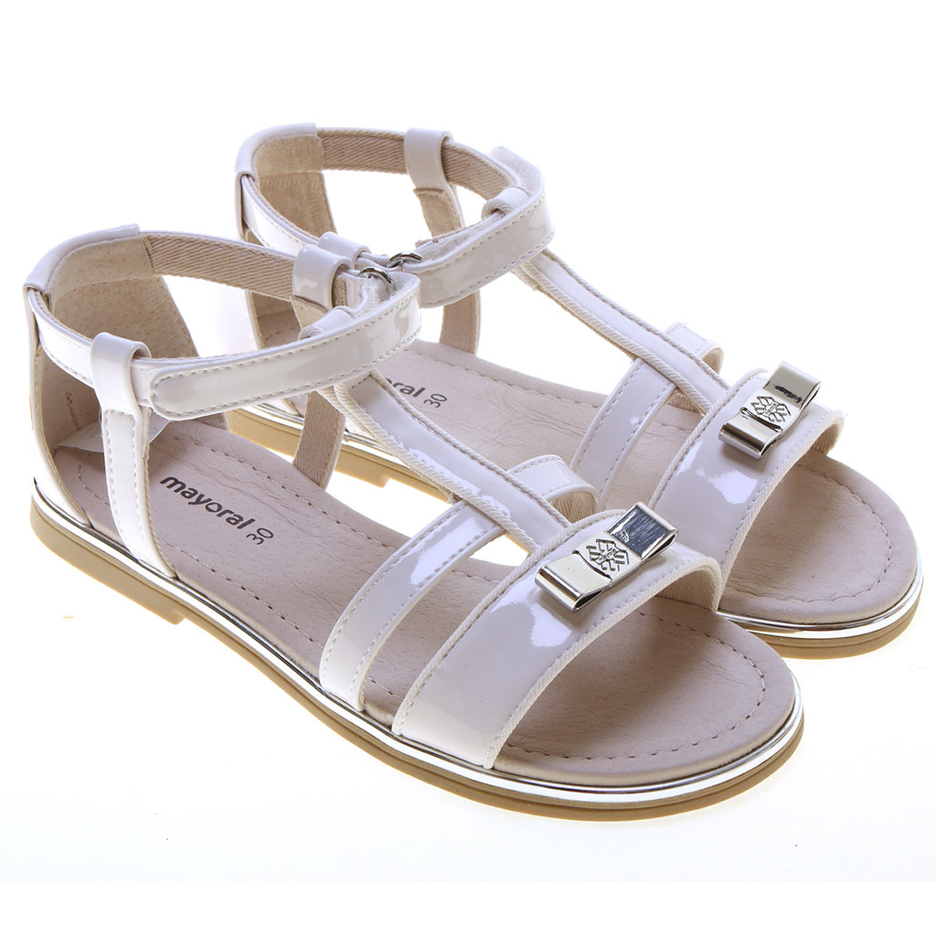 Stella White Sandal