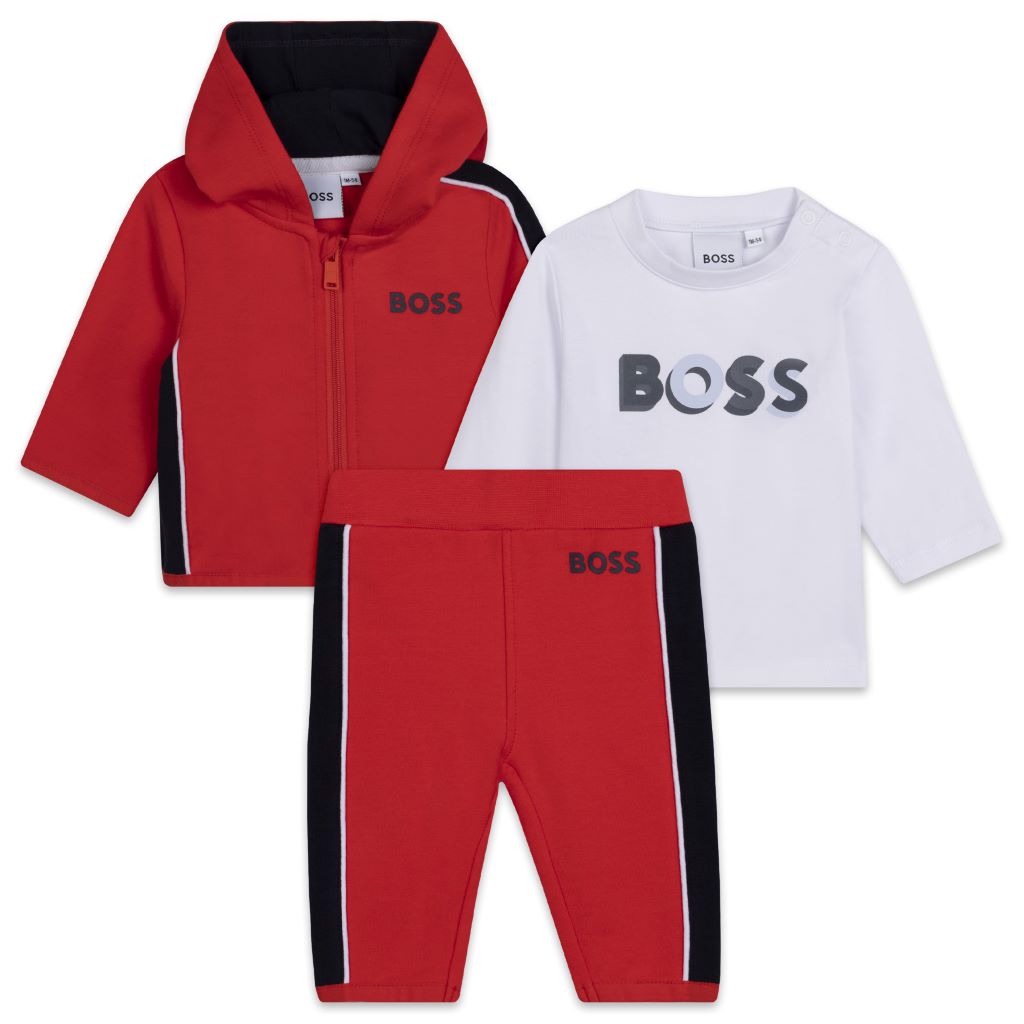 Hugo Boss Baby Boys Dressy Romper – Petit New York