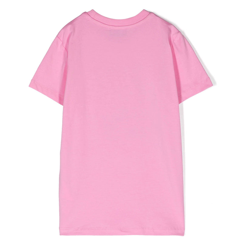 moschino-Pink Teddy Bear Logo T-Shirt-hrm03t-lba33-50206