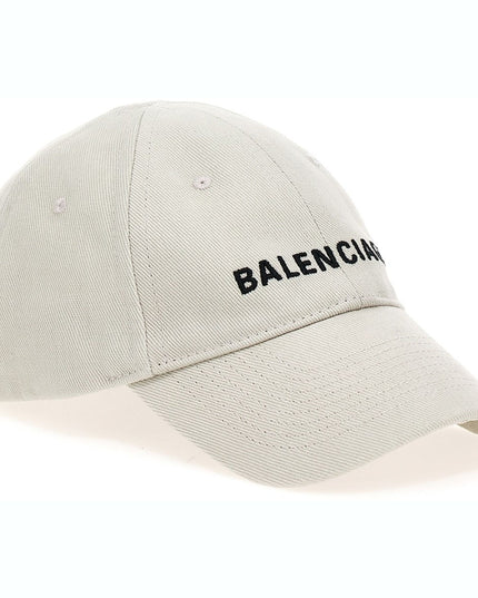 balenciaga-Gray Baseball Cap-746997-410b2-9960