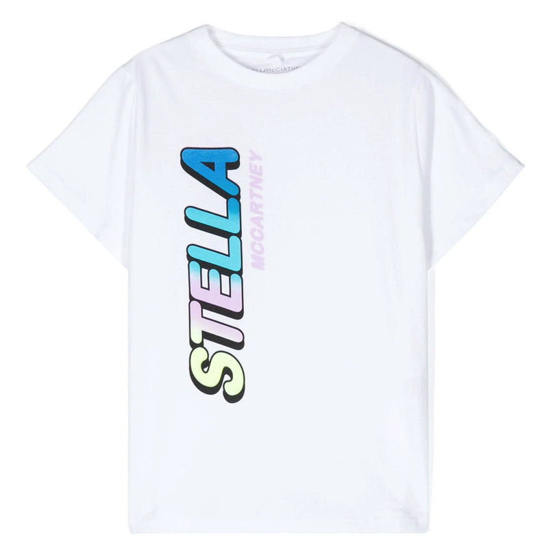 stella-White Logo T-Shirt-tu8d61-z0434-100