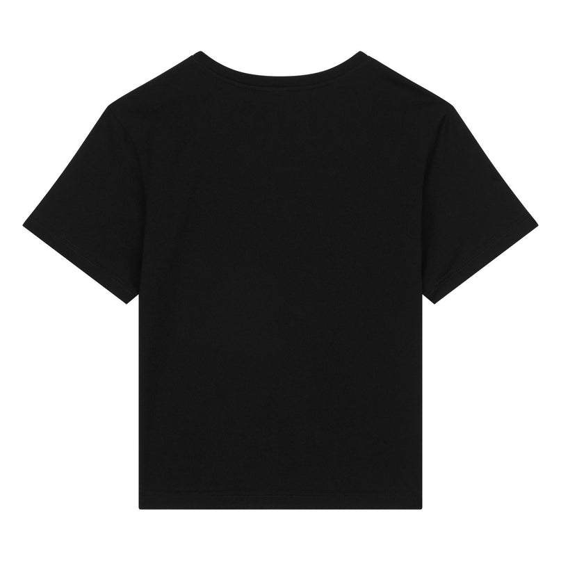 dg-l4jtey-g7m4h-n0000-Black Logo T-Shirt