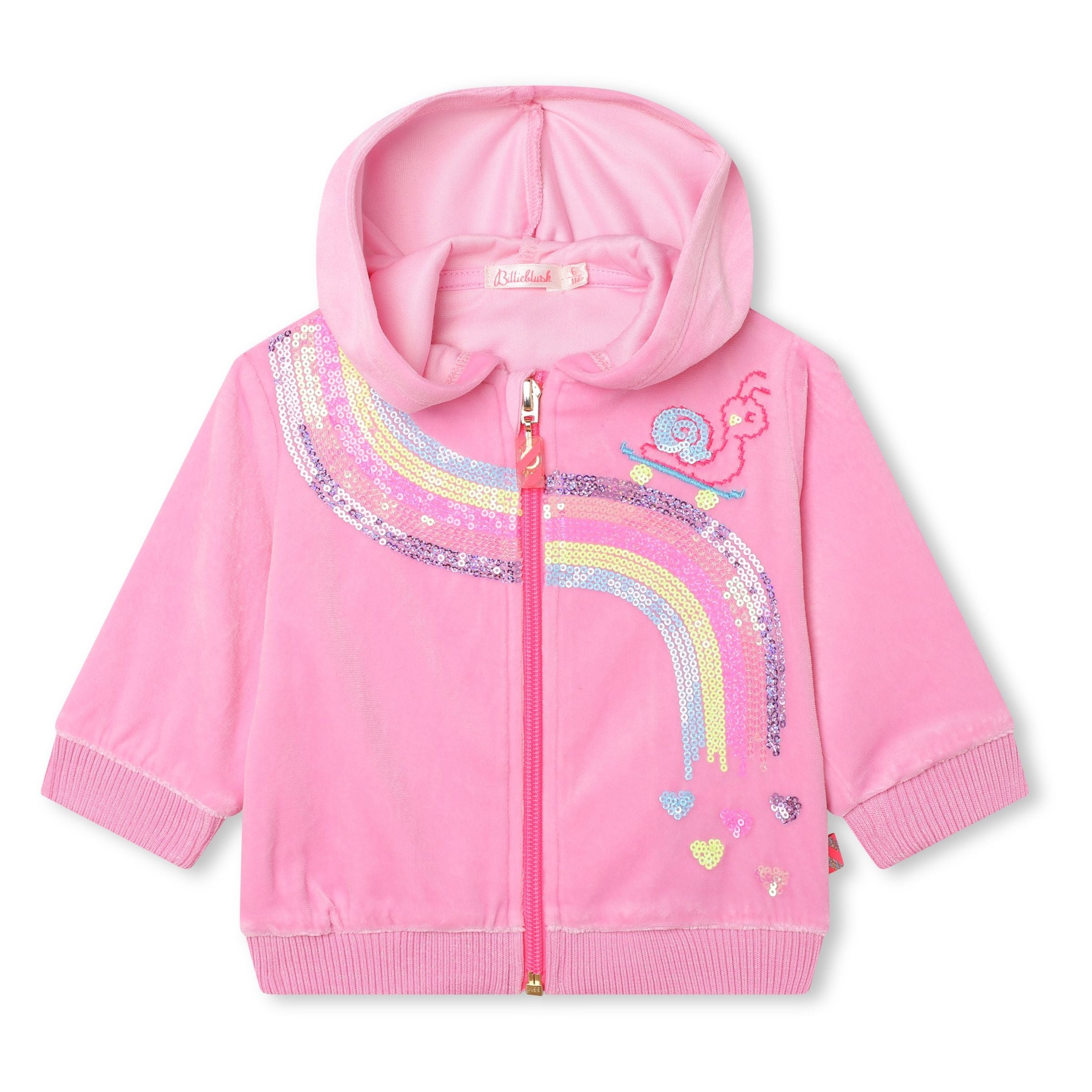 Pink clearance rainbow hoodie