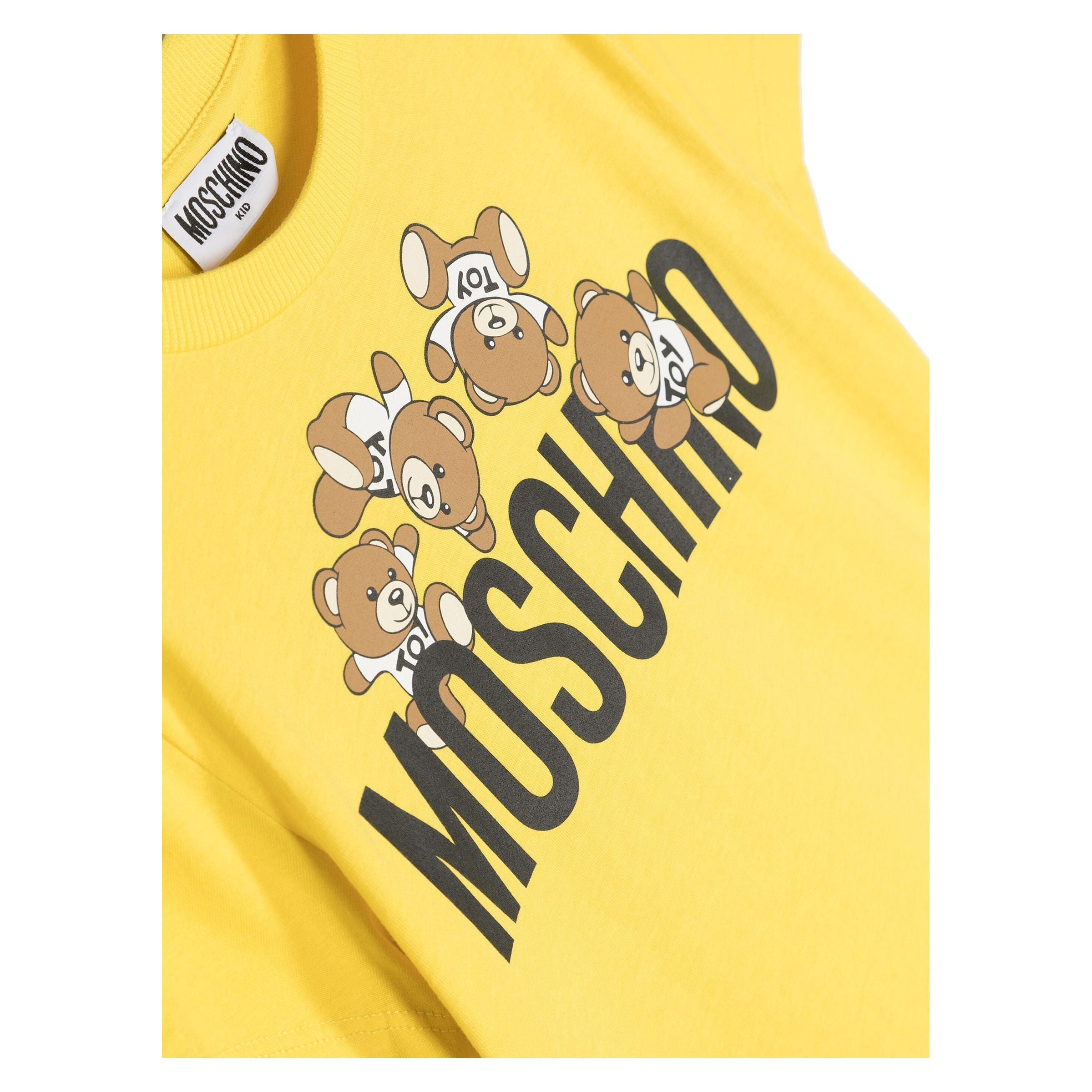 Dress MOSCHINO KID Kids color Yellow
