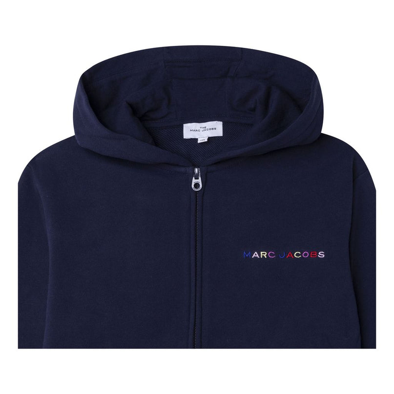 mj-w15628-84e-Navy Logo Hoodie