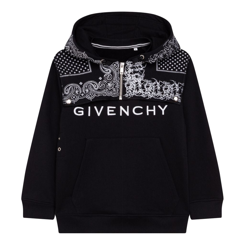 GIVENCHY: sweater for boys - Black  Givenchy sweater H25492 online at