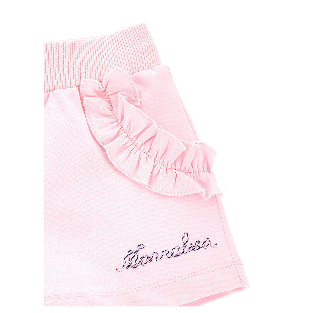Pants MONNALISA Kids color Pink